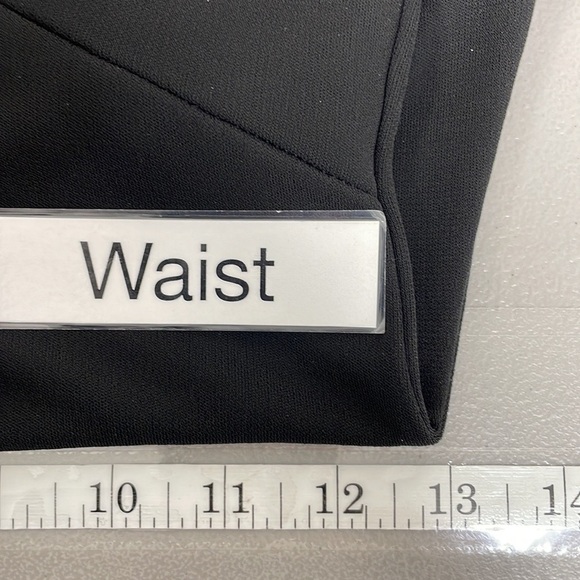 Michel Stephen Paris Dress Vintage Black V-neck Tie Front Large - Picture 12 of 15